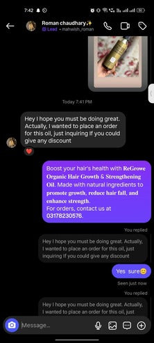 ReGrowe Herbal Hair Oil  - Anti frizz & Hairfall